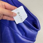 Athleta  Elation Velvet Flare Pant‎ Noble Bleu NWT Size S Photo 6