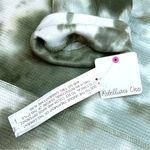 Rebellious One  Juniors/Womens 3X Green & White Tie Dye Long Sleeve Shirt Photo 3