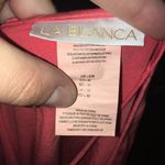 La Blanca  double dip coral & gray beachy maxi dress Photo 2