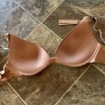 SKIMS Wireless Form Push-up Plunge Bra Ochre 32DD Photo 6