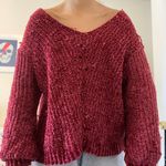 Burgundy Sweater Red Photo 0