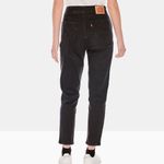 Levi's Levi’s Women’s High Waisted Taper Jeans 29 Black Denim Photo 6