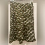 White Stag VTG 1960s Green Plaid Wool Knee-Length Skirt - 6 Photo 3