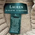 Ralph Lauren VTG Lauren Womens Size L Equestrian Horse Lambswool Sweater Rare Photo 7