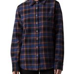 prAna Plaid Shirt Women S Flannel Organic Cowgirl Gorpcore Cottage Western NWT Photo 0