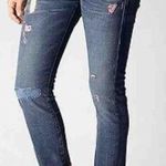 True Religion Vintage World Tour Section Rori Patch Jeans Style W10A034EK9 Sz 28 Photo 0