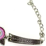 Boho Elephant Rhinestone Silver Photo 3