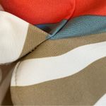 Cato Colorful Striped Cap Sleeve Career Dress Size 6 Cap Sleeve Belted Chic Photo 8