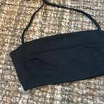 Nasty Gal  Black Mini Halter Top Size 2 Photo 2