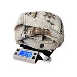 Francescas Symone Fair Isle Cropped Neutral‎ Cardigan Sweater Size Medium Nordic Tan Photo 9