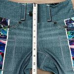INKnBURN Blue Denim Pocket Graphic Bike Active Shorts Size Small Photo 10