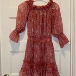 MISA Los Angeles Washed Rose Pink Danae Floral Blouson Mini Dress Sz XS NWT Photo 9