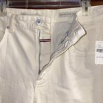 Anthropologie NWT $118  White High Rise Denim Leggings 33T Photo 5