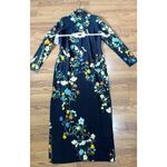CARA CARA AVA DRESS VISCOSE BLACK PRESSED FLORAL MAXI DRESS size XL Photo 5