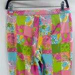 Lilly Pulitzer  Y2K 2000s Floral Print Boho Summer Capri Short Pants Size 4(29) Photo 9