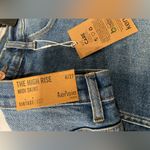 Kensie Size 4 Vintage Luxe The High Rise Midi Skirt Front Slit Denim Jean Photo 10