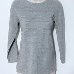 Buffalo David Bitton 🆕  crew neck 3/4 sleeve gray stretchy sweater small Photo 3