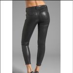 7 For All Mankind The Cropped Skinny w/ Ankle Zip Photo 2