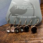 Minicci 3PCS Crystal Earrings Photo 1
