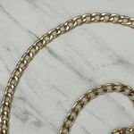 Gold Tone Flat Curb Chain Purse Strap 48" Crossbody Bag Replacement ✨ Photo 6