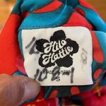 Hilo Hattie Hawaiian Hibiscus Coastal Vacation Beach Preppy Tropical Top… Red Photo 3