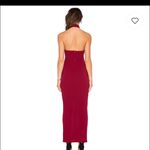 Toby Heart Ginger Wine colored front cross maxi dress in size XS Photo 1