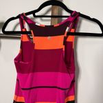 Lululemon  Striped Racerback Tank Top Orange Pink Purple Workout Athletic Women Photo 5