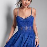 Venus NWOT Embroidered Lace Mini Dress size 2 Photo 0