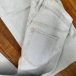 Old Navy NWT wide straight leg low rise light wash blue jeans women size 4 Photo 4