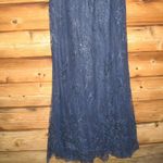 Mac Duggal  67493 Womens Blue VINTAGE FLUTTER SLEEVE EVENING GOWN Dress Photo 10