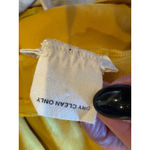 Viola Dress Women 6 Yellow Silk Mesh Trim Crochet Tie Waist Midi Boho Cottage Photo 12