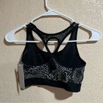 Spiritual Gangster NWT black gray snake scoop neck seamless sportsbra brami Photo 2