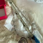 Ancient Allure Metal Medallion Necklace Silver Photo 7