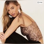 Free People  Hey Girl Sequin Cami Photo 0