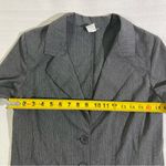 Courtenay Women’s Tweed Blazer Size 10 Gray Business Office Siren Professional Photo 5