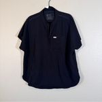 FIGS  Technical Collection Black Top Nursing Medical Uniform Womens XL Scrubs Photo 9