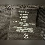 Theory  Zip Up Knit Fitted Peplum Black Jacket Large Photo 4