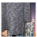 Christopher & Banks Sz L Tweedy Look Cotton Blend Sweater Pullover Knit Top Photo 2