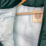 SO  Authentic Dark Green Zipper Front Puffer Vest M Photo 6