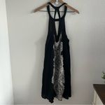 O'Neill  Deanna High Neck Cut Out Dress Boho Beachy Coastal Gauzy Large Photo 11