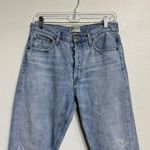 AGOLDE Blue Distressed Jamie High Rise Classic Jeans Sz 27 Photo 2