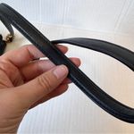 Tory Burch Black Leather Kira Quilted Crossbody Handbag Purse Gold Chain Strap Photo 6