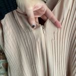 Bardot  Cream Pleat Button Detail Tank Sleeveless Maxi Dress, 8 Photo 6