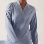 Athleta  Clarity V-Neck Sweatshirt Photo 0