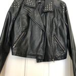 Wet Seal Black Leather Jacket Photo 0