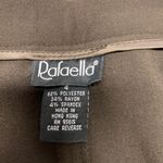 Rafaella Dark Brown Trousers Flat Front Sz 4 Photo 7