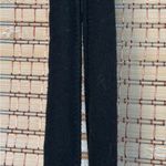 Geometric pattern black and white knit natural fabric tote shoulder Bag purse Photo 6