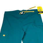 WonderWink  Unisex Scrub‎ Bottom Size Small Green Drawstring 31" Inseam Career Photo 1