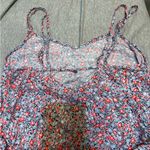 American Eagle  floral spaghetti strap top Photo 2