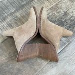 Chinese Laundry Suede Mule Booties 6 Pointed Toe Block Heel Studs Western Indie Photo 8